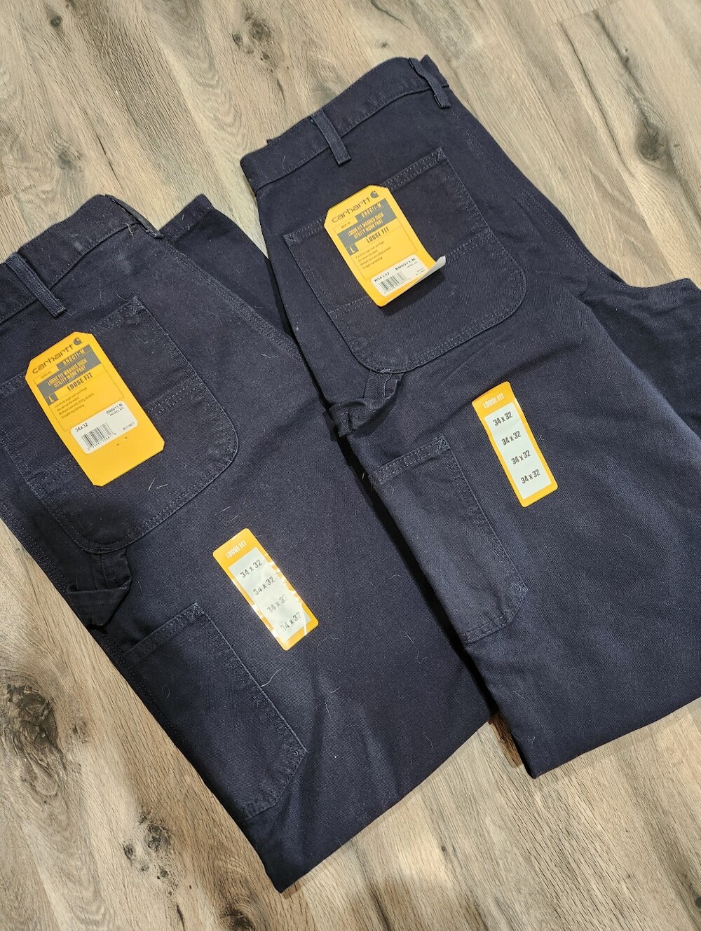 Carhartt Men’s Dark Navy Cargo Work Pants